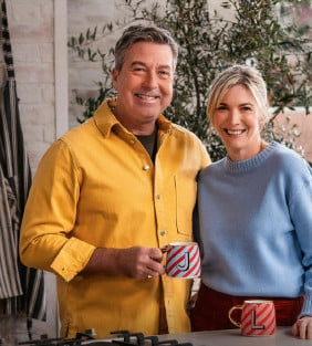 Photo of John Torode & Lisa Faulkner