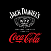 JD & Coke logo