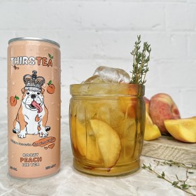 Alcoholic Peach Ice Tea image